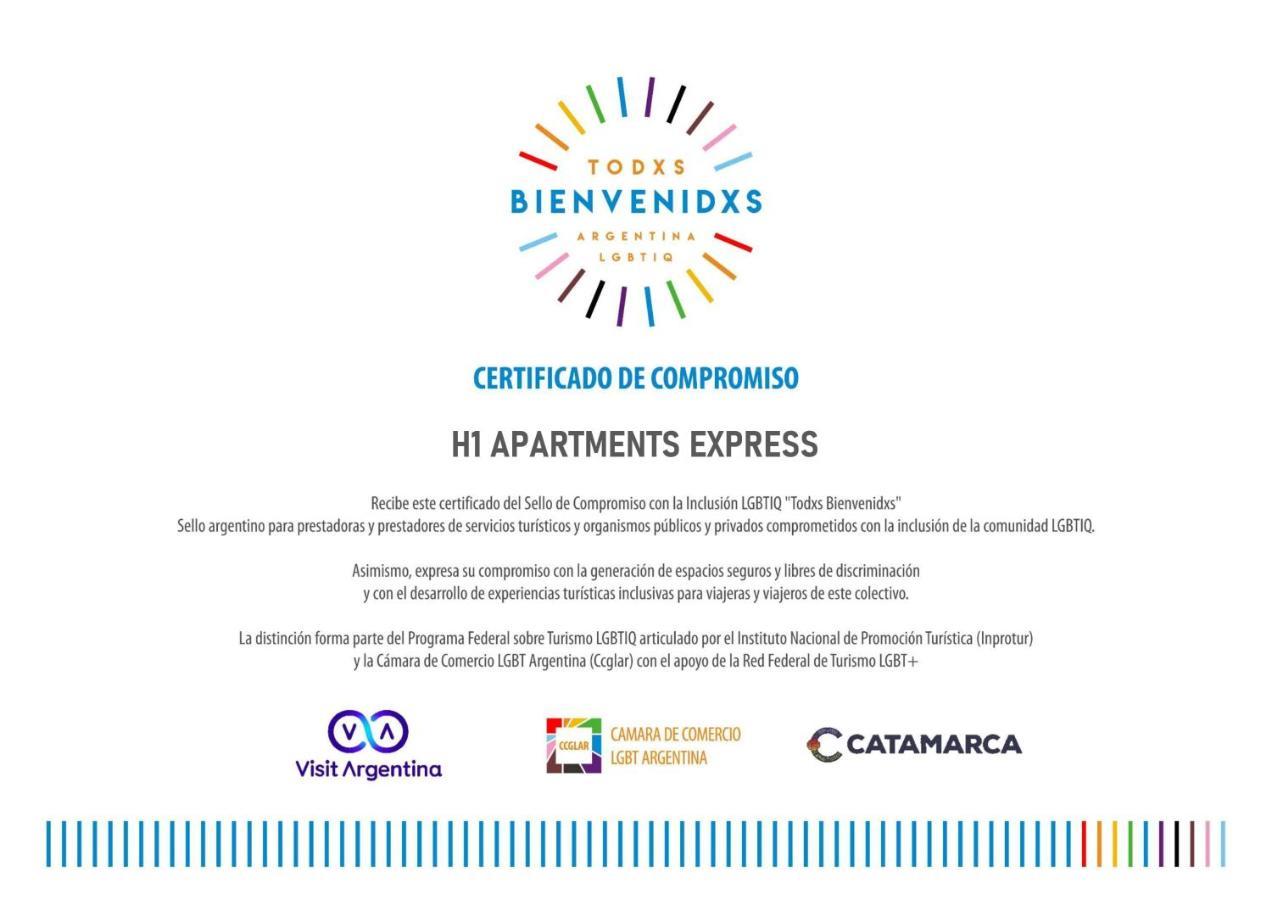 H1 Apartments Hotel San Fernando del Valle de Catamarca Exterior foto